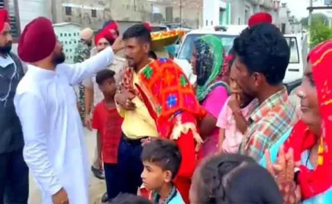 Punjab CM Charanjit Singh Channi Wishes Newly Married Couple