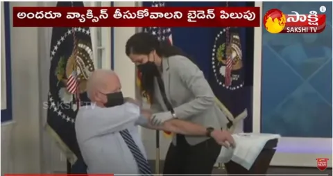US President Joe Biden Gets COVID-19 Vaccine Booster Shot