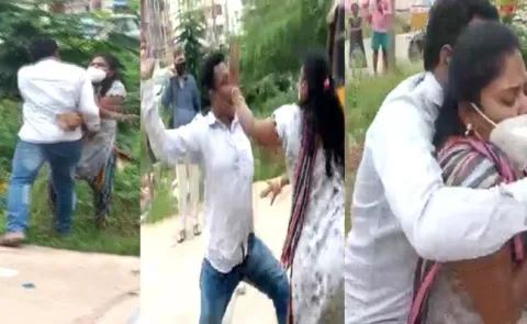 Doctor Extramarital Affair Street Fight In Nellore