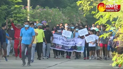 Players Protest At Gachibowli Stadium