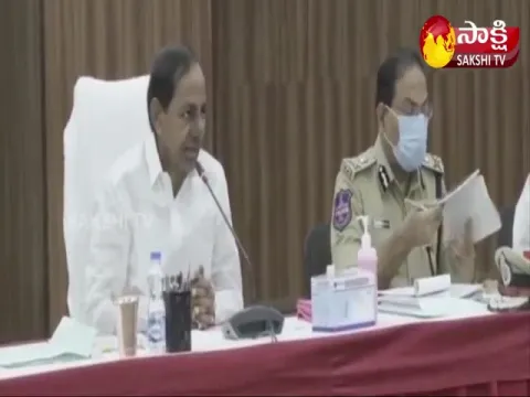 CM KCR Review Meeting On Illegal Drug Supply In Telangana