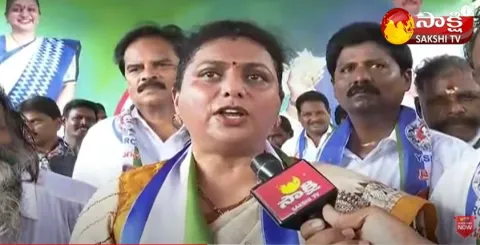 RK Roja Fire On Lokesh And Chandrababu