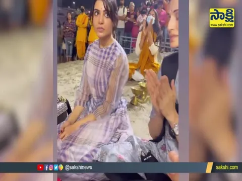 Samantha Perfoms Special Poojas At Char Dham Yatra