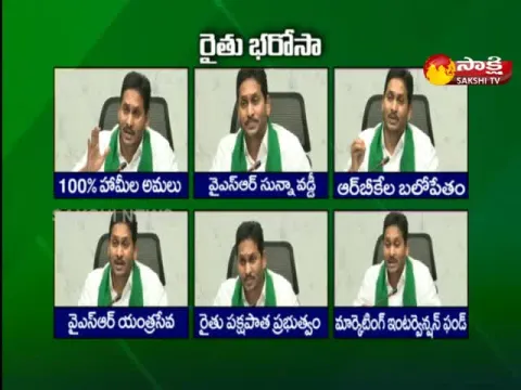 Ys Jagan Speech Highlets At YSR Yantra Seva Funds Release
