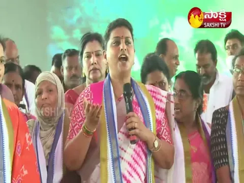 Roja Praising Ys JaganMohan Reddy At Badvel By Poll