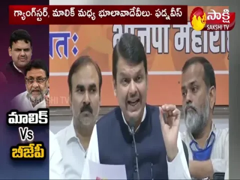 Nawab Malik Sensational Comments On Fadnivas 
