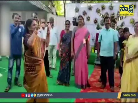 Viral Video: Karimnagar Joint Collector Couple Bullet Bandi Song Dance