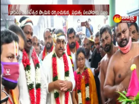 SajjalaRamakrishna Reddy Visited Vadapalli Venkateswara Swamy