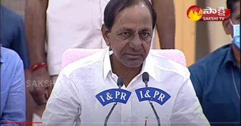 CM KCR Press Meet On Paddy Farming Key Points At Pragathi Bhavan