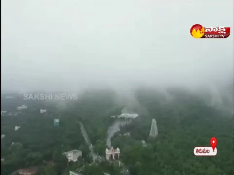 Beautiful Fog On Tirumala Hills