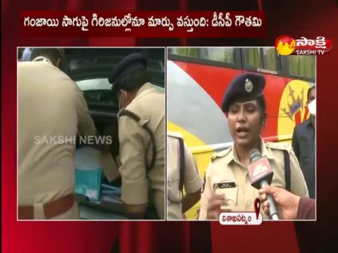 police checking the vehicles in vishakapatnam