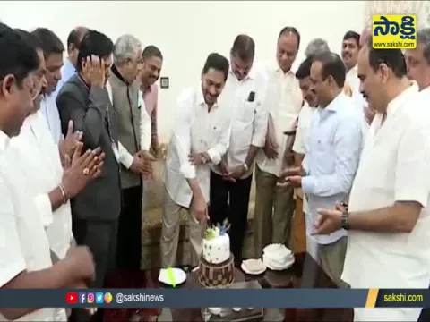 AP CM YS Jagan Birthday Celebrations At CM Residence