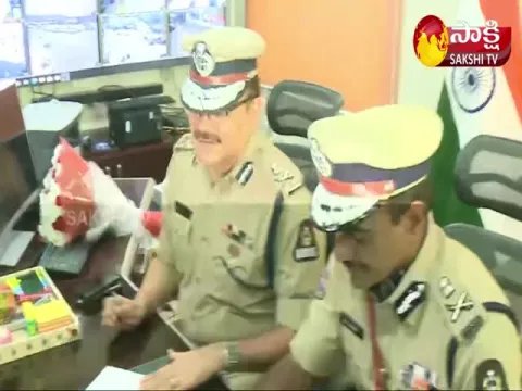 CV Anand Taken Charge As A Hyderabad CP