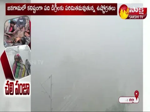 Heavy Cold Waves In Warangal District