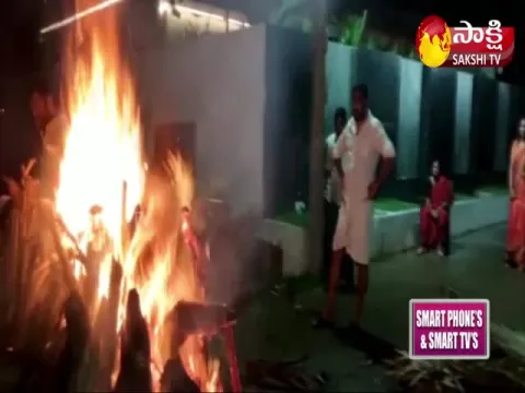 minister anil kumar yadav bhogi celebrations with his family