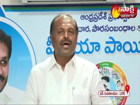 AP Govt Chief Whip Gadikota Srikanth Reddy Press Meet