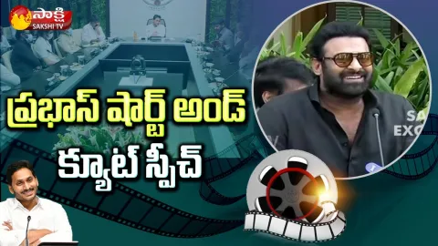 Hero Prabhas Words After Meeting With CM YS Jagan
