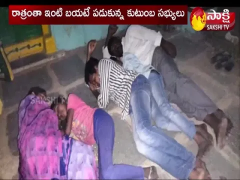 Bank officials locks the house for non payment of loan