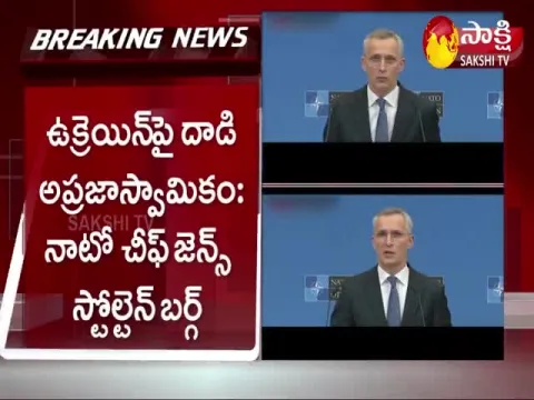 NATO Secretary General Jens Stoltenberg Warns Russia