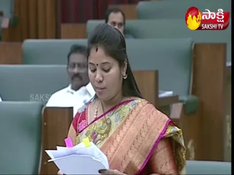 Deputy CM Pamula Pushpa Sreevani Speech At AP Assembly 2022