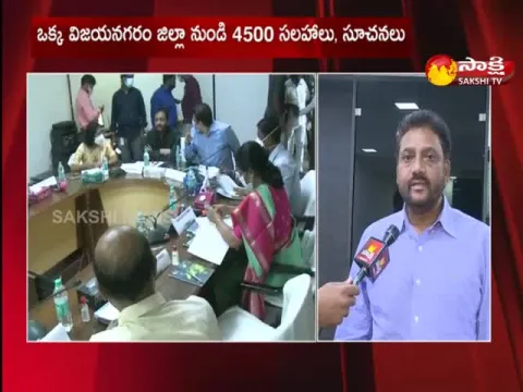 AP Planning Department Secretary Vijay Kumar Face To Face With Sakshi