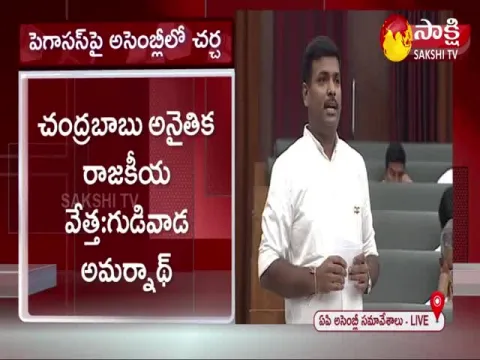 MLA Gudivada Amarnath Comments On Chandrababu