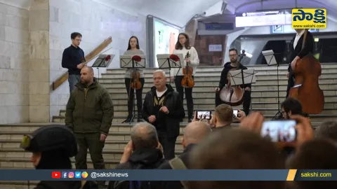 Kharkiv Metro Turns Into Bomb Shelter Viral Video