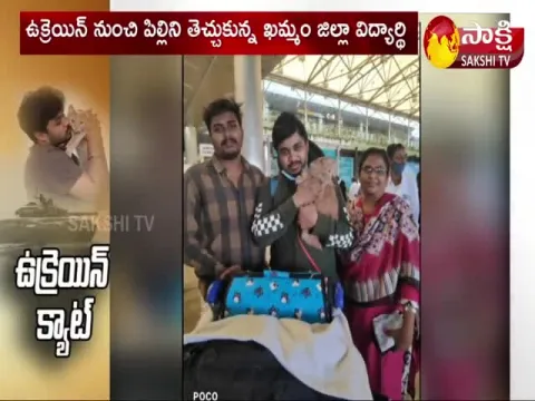 Khammam Student Brought The Cat From Ukraine