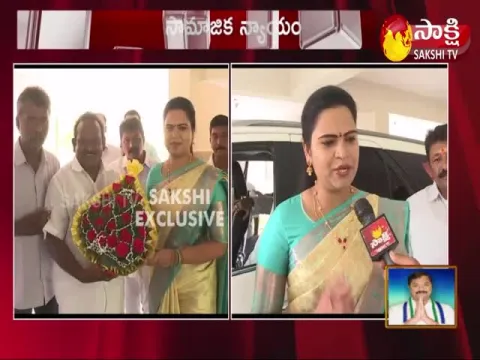 Face To Face With New AP Minister Vidadala Rajini