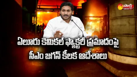 CM YS Jagan on Eluru Porus Chemical Factory Incident