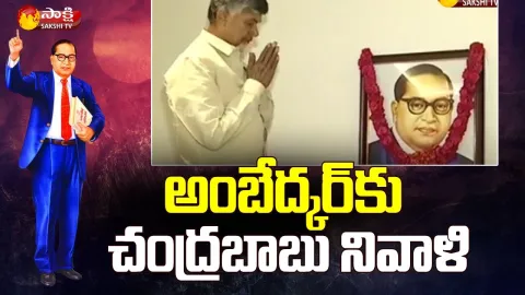 Chandrababu Naidu Pays Tribute to Dr. BR Ambedkar