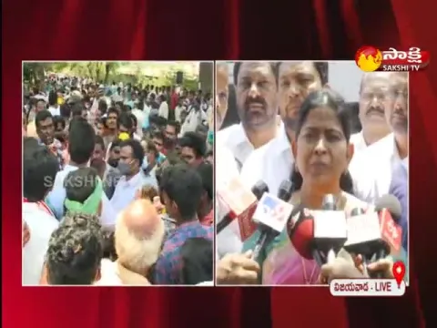 Home Minister Taneti Vanita Speaks On Porus Chemical Factory Fire Accident