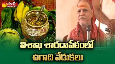 Ugadi Celebrations At Visakha Sarada Peetham