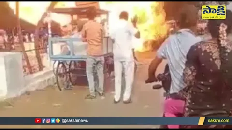 Bullet Bike Exploded In Anantapur District