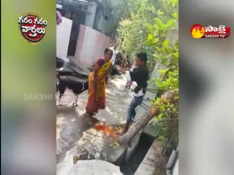 Viral Video: Mother Tied Son To Pole And Punished Him For Drug Addict In Suryapet