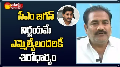 YSRCP MLA Kotamreddy Sridhar Reddy About AP Cabinet Reorganization