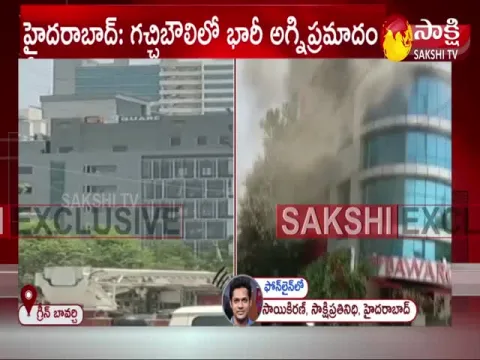 Green Bawarchi Fire Incident In Gachibowli Hyderabad