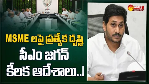 CM YS Jagan Review Meeting on Department Of Industries