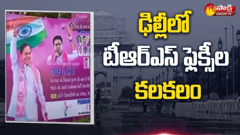 TRS Flexies Hulchul in Delhi