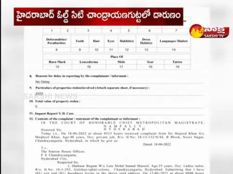 Molestation On Minor Girl At Chandrayangutta