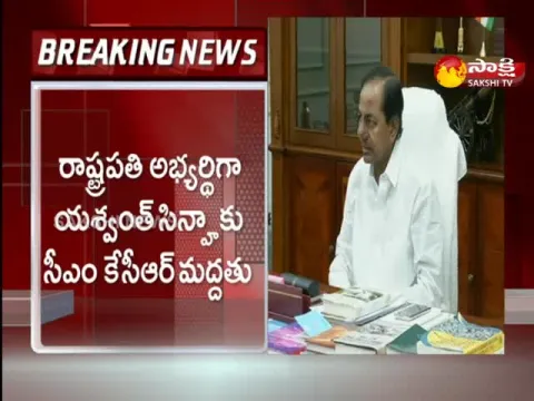 Telangana CM KCR Support To Yashwant Sinha On Presidential Polls 2022