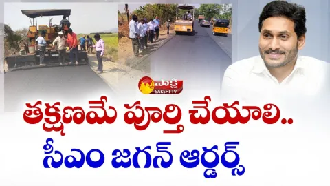 CM YS Jagan Review: Deadline for Repairing Pothole-Filled Roads
