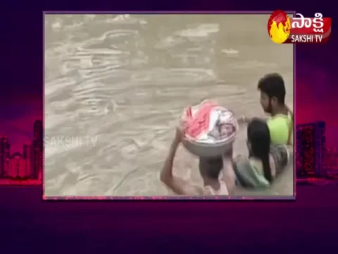 Telangana Man Carries Baby In Basket