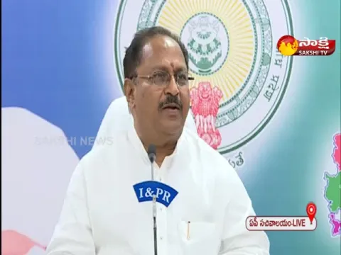 Deputy CM Kottu Satyanarayana Press Meet At Vijayawada