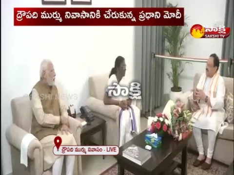 PM Narendra Modi Congratulates Draupadi Murmu After Winning President Poll