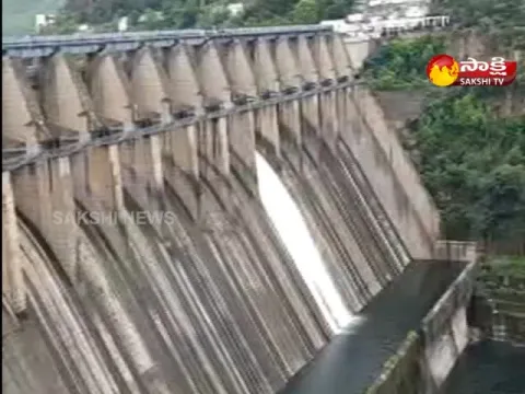 Huge Flood Water Inflow To Srisailam Project