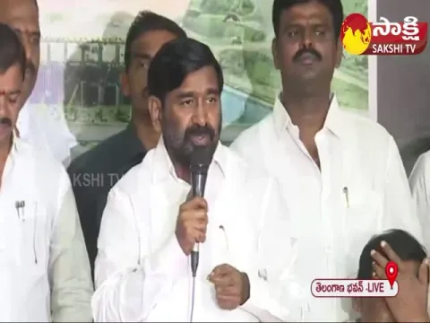 Telangana Minister Jagadish Reddy Pressmeet