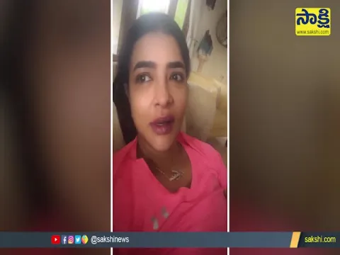 Actress Manchu Lakshmi Emotional Video 