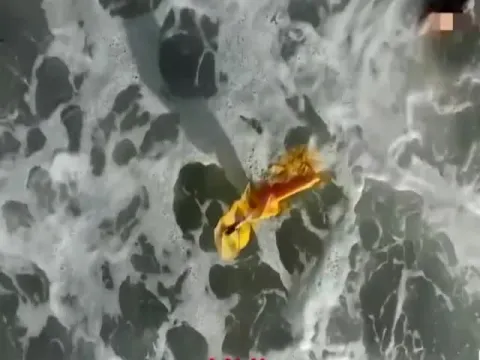Viral Video: 14 Year Old Boy Was At Risk Of Drowning Watch How A Drone Saved His Life
