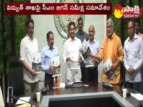 AP CM YS Jagan Review Meeting On Electricity Department